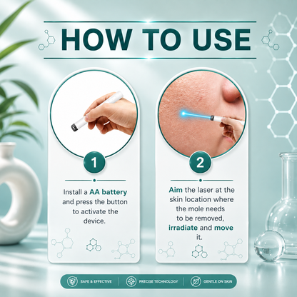 Xorita Non-Invasive Mole & Wart Removal Pen