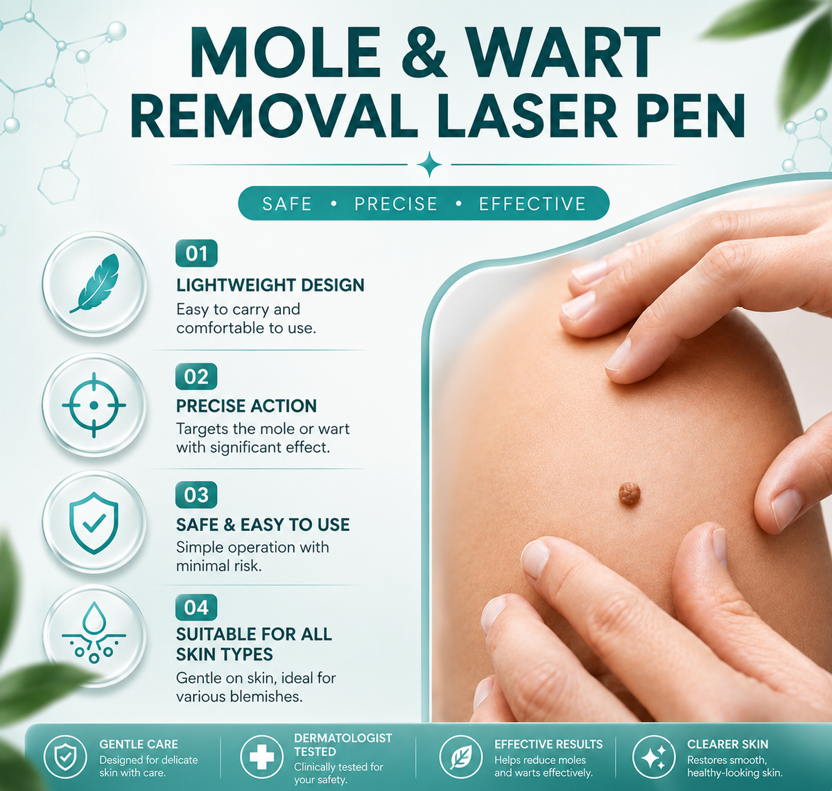 Xorita Non-Invasive Mole & Wart Removal Pen
