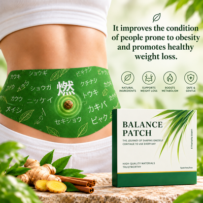 Japanese herbal balance patch for stomach and digestive support
